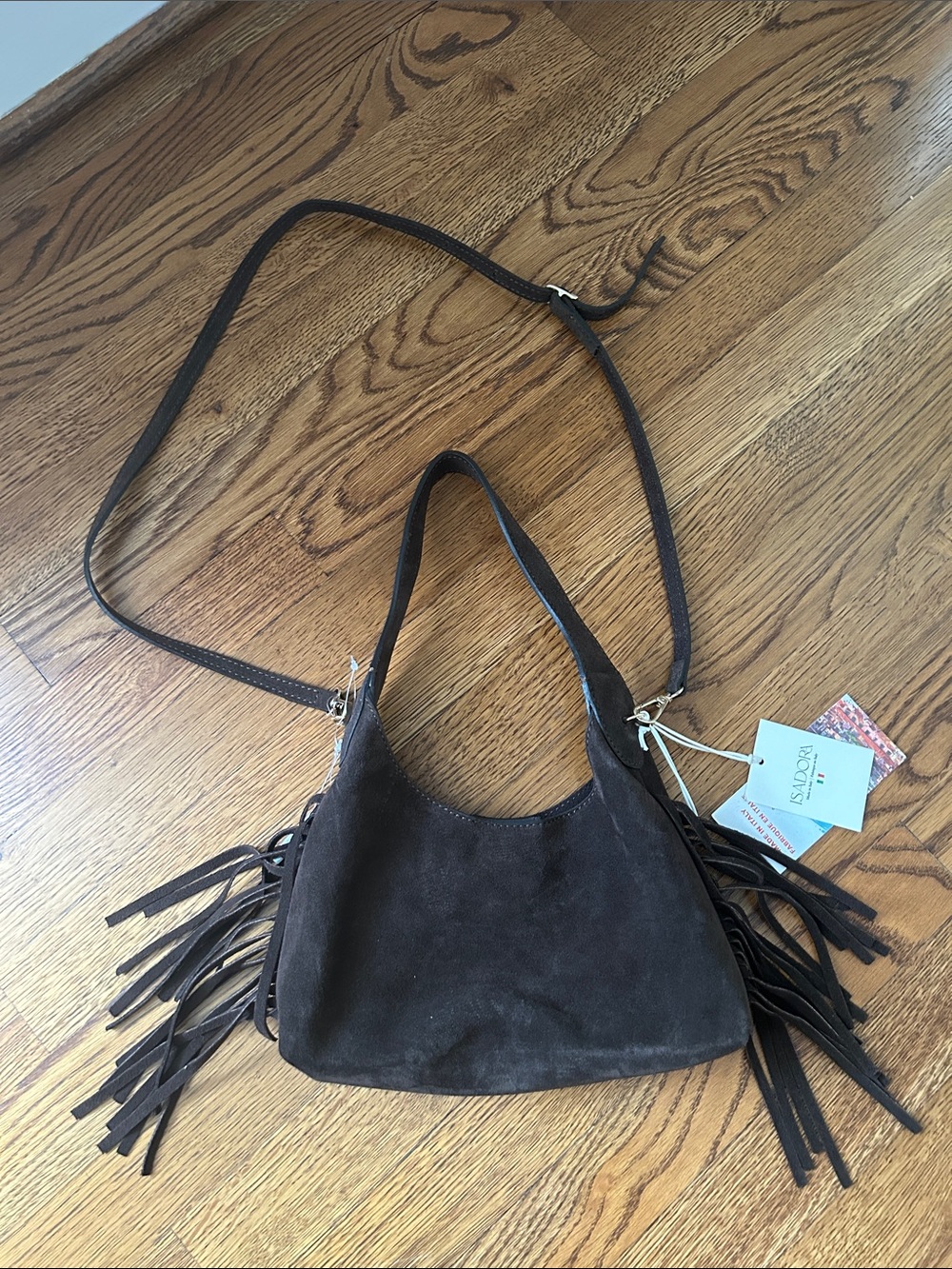 Italian Suede shoulder bag